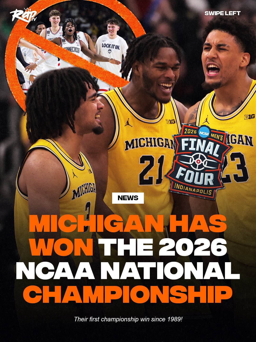 Michigan has won the 2026 NCAA National Championship against UCONN‼️🏆

FINAL SCORE: 69 - 63

This is their first win in 37 years‼️🤯

Did y’all watch the game⁉️🤔