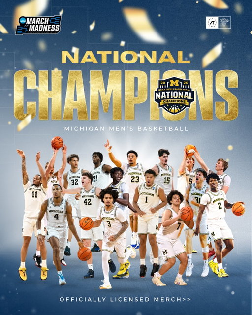 CHAMPIONS 🏆 Michigan Wolverines men’s basketball are back on top of college basketball. First time since 1989 — and they made it count.

Grab the National Champions merch and wear history.

athletesthread.com/collections/university-of-michigan-ncaa-mens-basketball-x-march-madness-2026