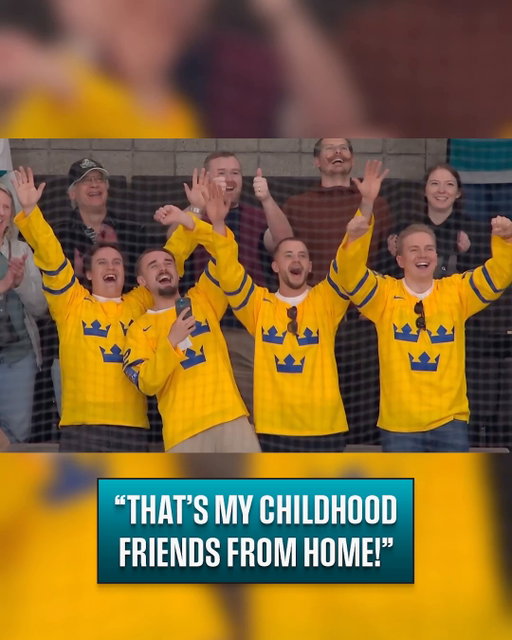We 🫶 William Eklund's (@eklund_72) cheer squad!