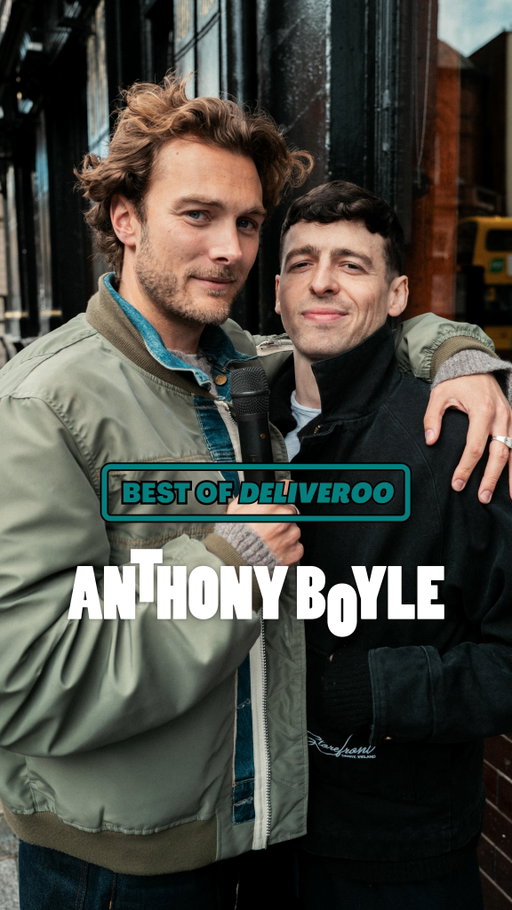 Award-winning Actor @anthonyboyle gives us his fairly lively Best of #Dublin - delivery edition.

@deliveroo #ad