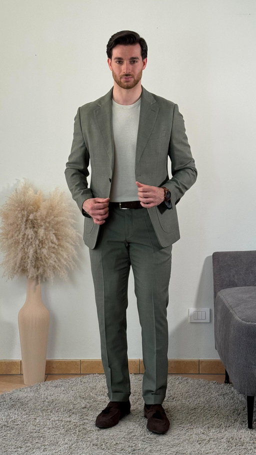 The green suit is my choice for the season💚🌷
 
Office Outfit - Episode 15 👨‍💼
 
#officeoutfit #mensuit #springoutfitideas