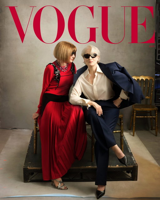 What happens when you put Meryl Streep and Anna Wintour—the two Mirandas, as it were—in a room together? A wide-ranging conversation about fashion, family, friendship, and yes, the forthcoming sequel to “The Devil Wears Prada.”

“In terms of Miranda, and coming back to that character 20 years later, I did think honestly about Anna, and tried to imagine what it was like to carry her responsibility and to be as interested in the world and curious as she must have to be,” Streep tells Greta Gerwig in Vogue’s May 2026 cover story. And what did Wintour do when she heard the rumours that “The Devil Wears Prada 2” was happening? She called Streep, of course. “I knew she would tell me if it was going to be all right,” Wintour says. “I trusted her implicitly.”

Read the full story at the link in bio. 

Photographed by @annieleibovitz, Styled by @therealgracecoddington, Hair by @thebobbymichael and @dmchairmakeup, Makeup by @melissasilvermakeup and @dmchairmakeup, Set Design by @maryhoward_setdesign, Tailoring by @billbulldresses, Produced by AL Studio. Vogue, May 2026.
