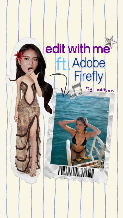 mini me take over!! did she do a good job at teaching you how to perfect your edits? ⭐️ @adobefirefly

#ad #AdobePartner #AdobeFirefly #contentideas #creativeedits