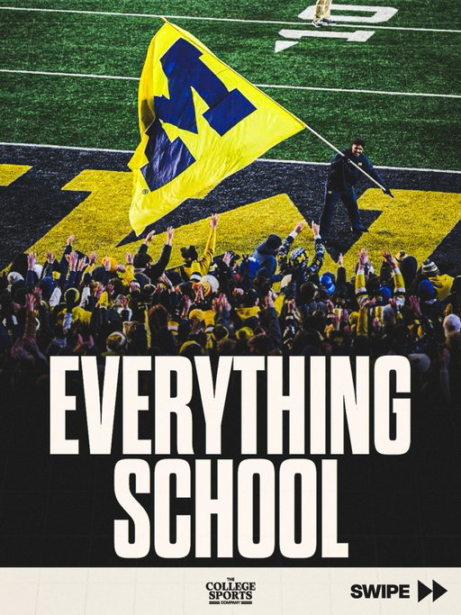 Michigan Athletics are in a LEAGUE of their OWN 🙌

 ➖ Basketball School ❌
 ➖ Football School ❌
 ➖ Baseball School ❌
 ➖ EVERYTHING SCHOOL ✅

(📸: RedditCFB on X)

#michigan #cbb #cfb #cbk #champions