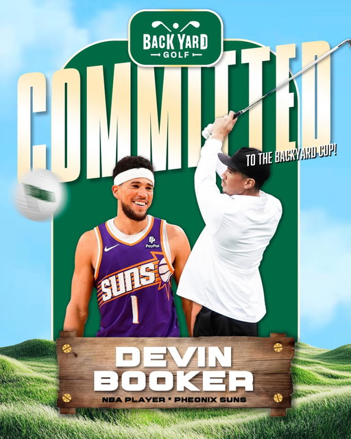 Our next roster spot is @dbook ! Tag who you want to see him team up with as he goes for a 3 peat in Backyard Cup 2026 👀 #golf #masters