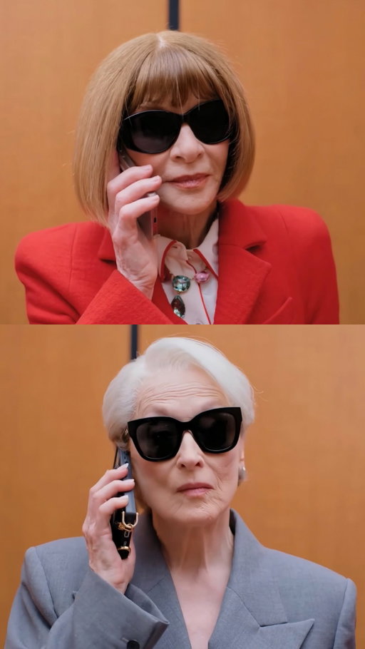 Do we know each other?

A chance meeting at the elevator.

➡️ VOGUE YouTube

-
#TheDevilWearsPrada 
#MerylStreep 
#AnnaWintour
#VogueMagazine