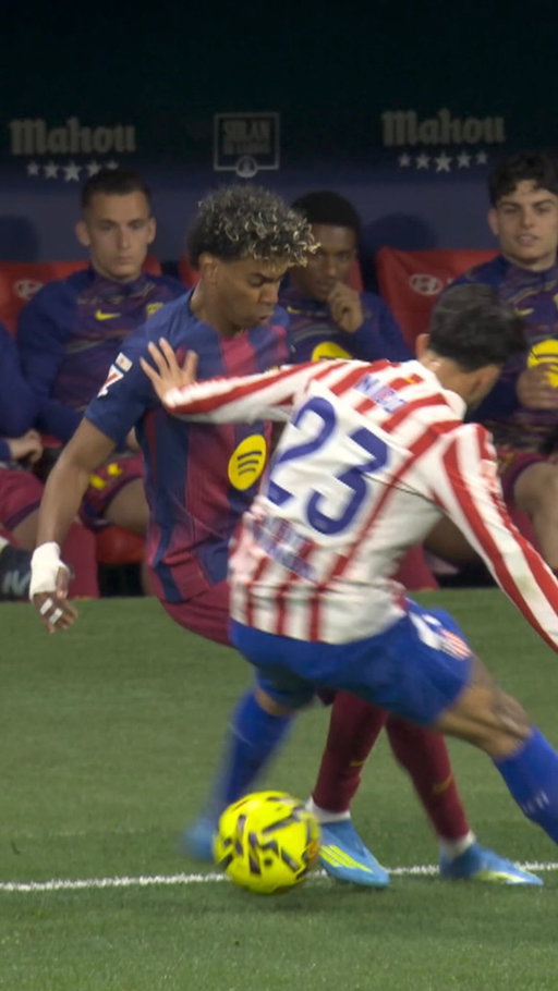 simply @lamineyamal. 🤯 

#LALIGAHighlights #LALIGAEASPORTS