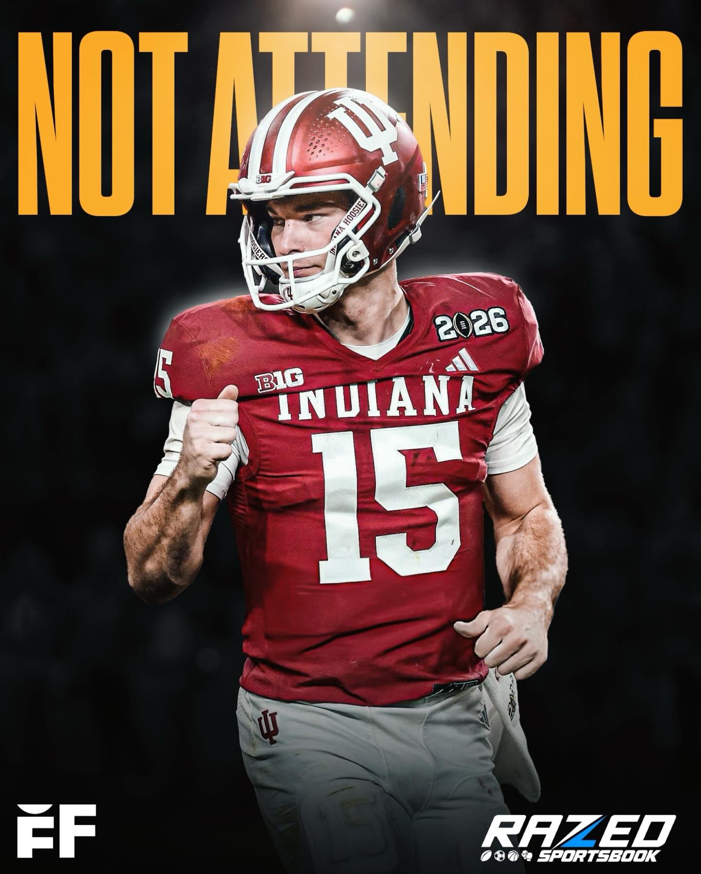 BREAKING: Projected No. 1 overall pick Fernando Mendoza informed league officials that he is not planning to attend the NFL Draft in Pittsburgh later this month because he wants to share the draft experience with his family in Miami, per Adam Schefter. 

The last time a No. 1 overall pick QB did not attend the NFL Draft was in 2021, when the Jaguars selected Trevor Lawrence.