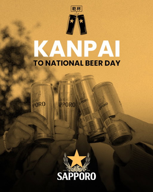Allow us to inject some international flavor on #NationalBeerDay with Sapporo, the first beer of Japan and number one Asian beer in the US. KANPAI!

#sapporo #beer #kanpai #japan