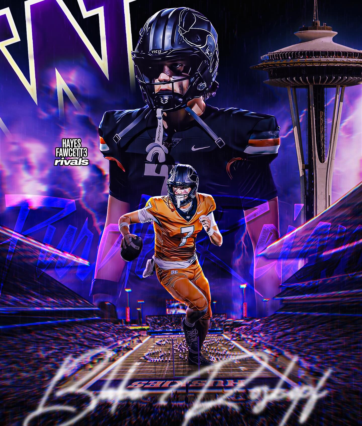 BREAKING: Four-Star QB Blake Roskopf has Committed to Washington, he tells me for @rivals.ig  The 6’5 235 QB from Goodyear, AZ chose the Huskies over North Carolina, UCLA, and Mississippi State 
“All Glory to God!☔️”
