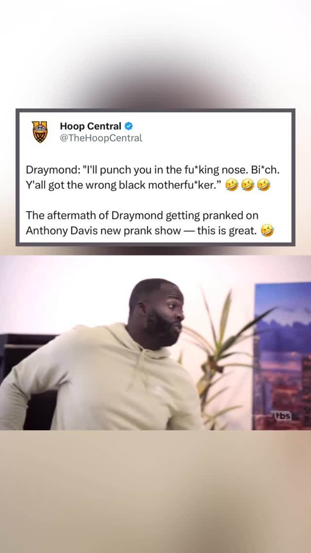 Draymond almost gave them that Jordan Poole treatment 💀

(via ‘Foul Play with Anthony Davis’)