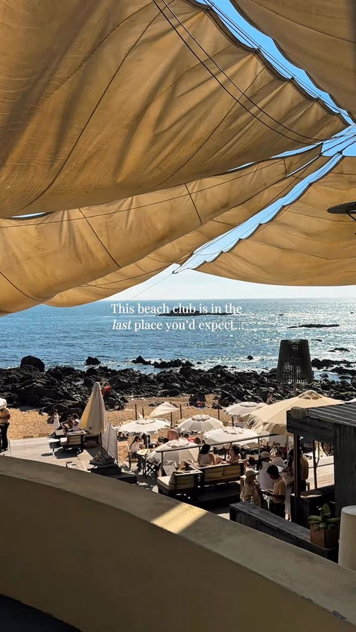 You HAVE to come to this beach club when you visit Porto - it’s the perfect place to relax after a busy morning exploring the city!

Follow me @gracegrangetravel for daily travel inspo, guides & itineraries!

👀 Share the reel with someone you’d like to visit with

This place genuinely wouldn’t feel out of place in Bali or Tulum?! 

📌 Praia da Luz, Porto 🇵🇹 - 10 minute taxi from the city centre

Either grab a drink and hang out on the sun loungers or come for lunch/dinner - we decided to eat here after a few cocktails and it was delicious! 

We visited in June without a reservation but I’d check beforehand as it can get very busy! 
•
•
•
Porto beach club | best beach clubs in Europe | beaches near Porto | Europe travel | Porto Portugal | things to do in Porto | Europe city break | where to travel in May