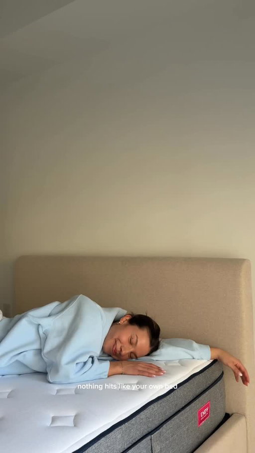 From Dubai to Melbourne, Sydney to the Gold Coast and Vancouver — I’ve tried it all and nothing compares to my @endy at home 🥺

Unmatched comfort, support, and the kind of sleep you can’t replace. Get $100 off an Endy Mattress using the link in my bio #EndyPartner