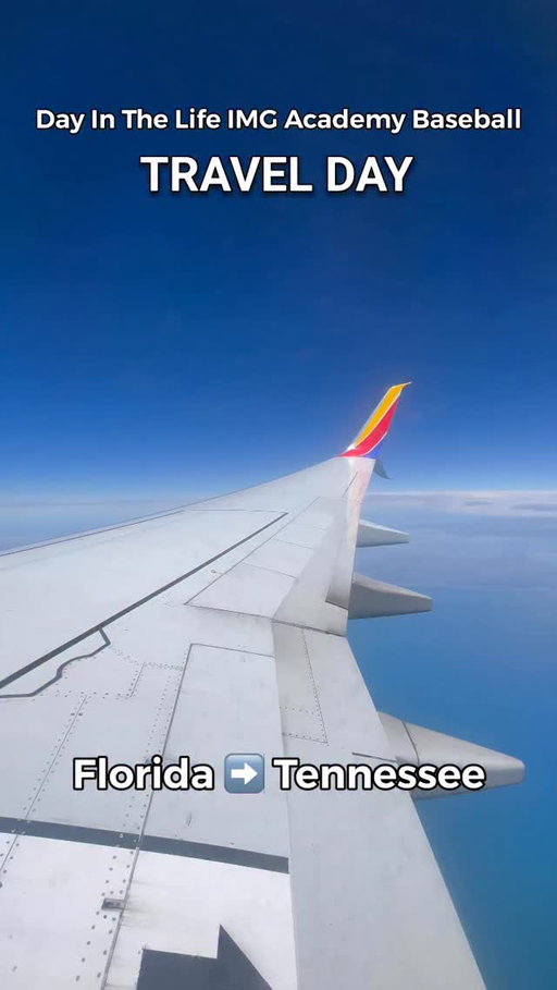 Day In The Life IMG Baseball Travel day To Memphis #baseball #trending #travel #viral