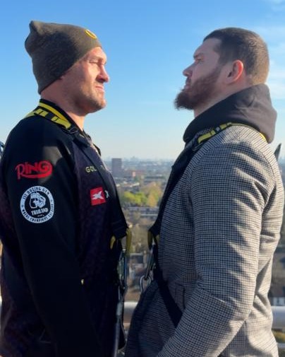 Welcome to Fight Week.

TYSON FURY vs. ARSLANBEK MAKHMUDOV
This Saturday, April 11
2 PM ET | 11 AM PT | 7 PM UK
LIVE only on Netflix
#FuryMakhmudov