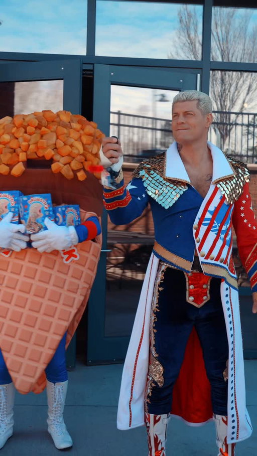 THE DRUMTRUCK IS PULLING UP TO WRESTLEMANIA!!!!
Be there or be 🟦 

#drumstick #codyrhodes #wrestlemania #drumtruck