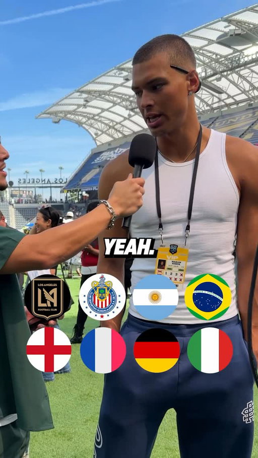 Marlon’s world club rankings just dropped ⚽🔥

🇺🇸 LAFC 
🇲🇽 Chivas 
🇦🇷 Boca Juniors 
🇧🇷 Santos 
🏴 Arsenal 
🇫🇷 PSG 
🇩🇪 Dortmund 
🇮🇹 Hellas Verona 

Who got snubbed?! 👀

#fifa #worldcup