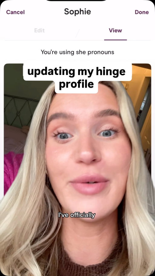 upgrade my confidence as I upgrade my @hinge profile ✨ ad #Hingepartner
