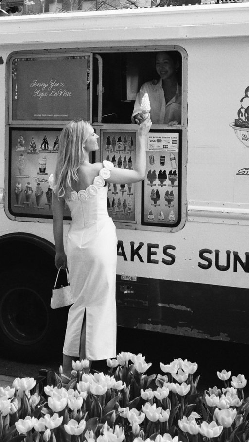 Serving up the chicest little white dresses🍦Arriving online late summer