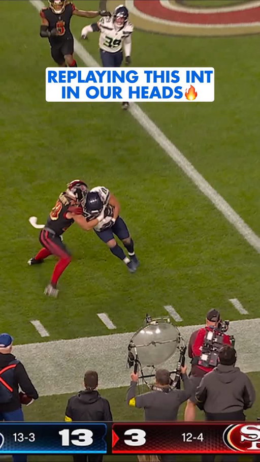 An absolute steal 😮‍💨

📺: Download the Seahawks app to watch more highlights.
