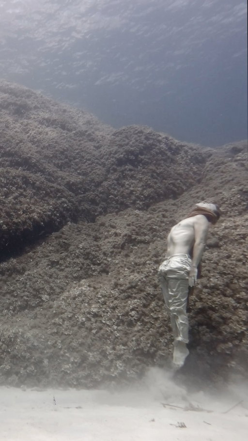 Cala Mazzo Di Sciacca 12m #projectlimb #underwaterdance #underwaterphotography #underwaterart #dance #apnea #freediving #waterdancer #sicily