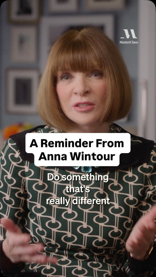 Florals? For Spring? Groundbreaking.

A reminder from Anna Wintour to fully embrace every part of ourselves in the big moments and small.