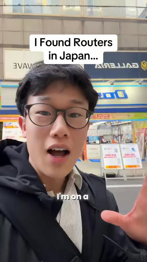 I found routers in Japan…

#router #japan #japanvlog #tech #tonytechbytes