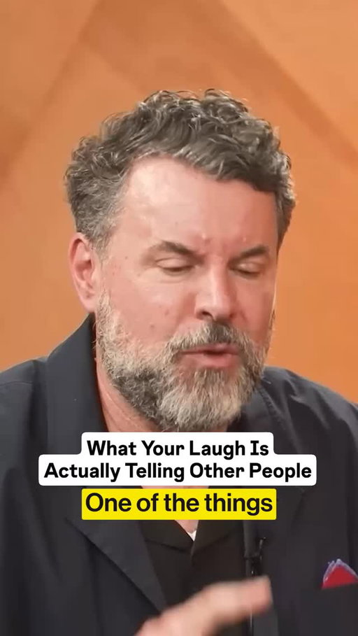 Most of us think we laugh because something is funny. But 80% of the time, laughter has nothing to do with humor. It's how we tell someone we want to connect with them.
