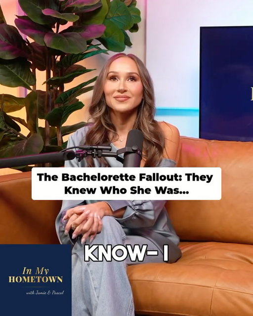 The same “realness” that drew people in…
became a liability once the video and allegations came to light.
So was this unexpected—or inevitable? watch the full episode on YouTube or listen wherever you find your podcasts @InMyHometown w/ Jamie and Pascal. 

#Thebachelorette #taylorfrankiepaul #RealityTV  #BachelorNation #Podcastclips #chicagopodcast #dinalupancu #goldenbachelor #inmyhometown
