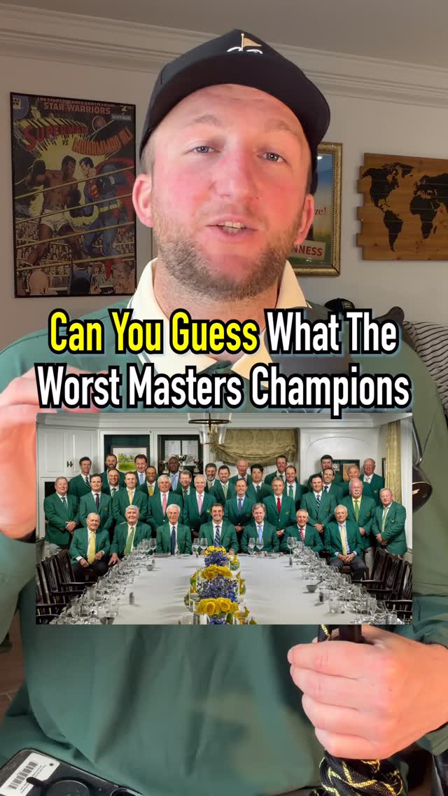 Is This The Worst Champions Dinner Menu In Masters History?!

#golf #reels #themasters #augustanational