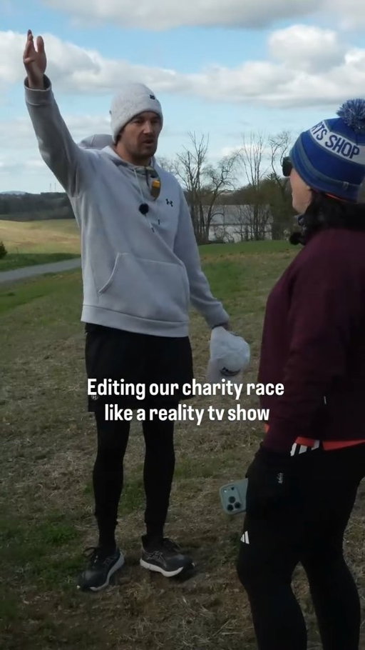 A 10k for charity but make it reality tv