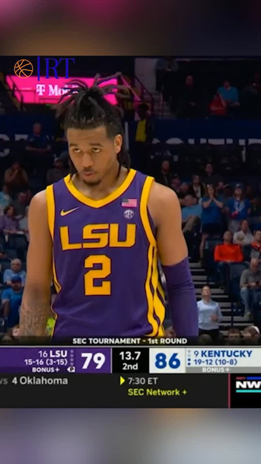 @jayreece2 - 6’0 Freshman guard averaging 7.5 points, 4.7 assists and 2 rebounds, shooting 36% from 3 in SEC play for LSU Tigers this season.
