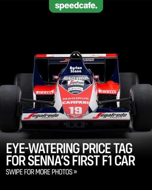 Is this the most significant Senna car? 🤔

The legendary driver’s first F1 car is set to go under the hammer later this month, with the iconic machine expected to sell for more than $5 million AUD.

The 1984 Toleman TG183B, chassis number 05, in which Senna made his Grand Prix debut at the 1984 Brazilian Grand Prix, is listed to sell through RM Sotheby’s for anywhere between $4.6 million AUD and $6.3 million AUD.

Senna, who would go on to win three world championships and 41 races in his historic career, first raced the Toleman at home at the Jacarepagua Circuit in 1984 as a 24-year-old.

After retiring on lap eight in Rio with a turbo issue, he quickly announced himself on the world stage by finishing sixth at the next race in South Africa, scoring his first point.

He followed that with another points finish in Belgium, placing sixth again after a post-race disqualification adjusted the results.

🔗 Read more about this iconic car at Speedcafe.com

📷 @rmsothebys