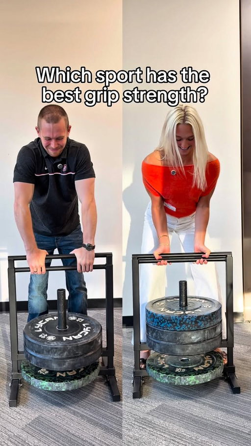 Athlete grip strength challenge 😳

#olympics #sports #sport #grip stanforD