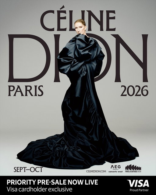 Visa cardholders can now enjoy exclusive access to purchase tickets for the @celinedion Paris 2026 Limited Engagement 🎶​
The pre-sale is now live, secure your tickets now with Visa’s exclusive early access, link in bio.​
​
#CelineDion #Pre-sale #Visacardholders #ExclusiveAccess #CelineDionParis2026​
​
Pre-sale live 09:00 BST on 8th April 2026 to 22.59 BST on 9th April 2026. Purchase with Visa card required. Subject to availability. Pre-sale operated by AXS on behalf of the event organiser. T&Cs apply via AXS website.