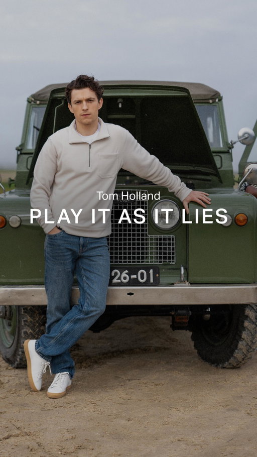 Welcome to our new Vuori partner, @tomholland2013. 

At Vuori, we believe in a different way of getting there—not forcing the path forward, but trusting it as it unfolds. Tom moves the same way. It’s that mindset that makes him a natural partner for us, and we’re excited for what’s ahead.
 
Our new short, Play It As It Lies, starring Tom, is out now. A reminder that the reroute is where the game, and life, really opens up.