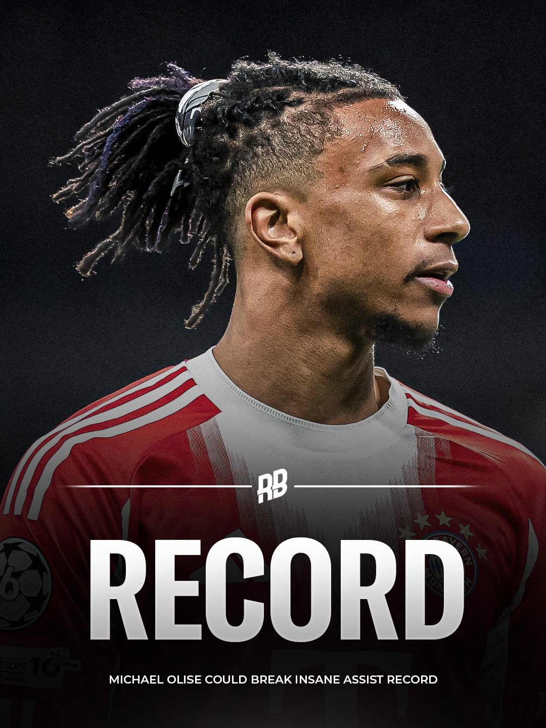 This is huge… Michael Olise is on course to break the RECORD for the most assists throughout a season in the 21st century 😮‍💨👏🏽

Olise has bagged 28 assists and is 4 away from matching Messi’s record having played 20 games fewer 🤯

His performance last night was poetic, and he grabbed another assist as Bayern won 2-1 away at Real Madrid in the first-leg. Jamie Carragher described it as “one of the best performances I’ve seen this season from any player.”

Just five years ago he was playing for Reading in the Championship. Two years ago he was still playing for Crystal Palace. Since then he’s been nominated for the Ballon d’Or, won the Bundesliga and is now set on breaking records 📈

What a player. What a journey. To be continued… 🤝🏽