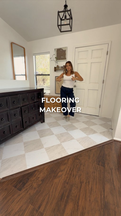Let’s make this flooring look BETTER! 🤯

Comment “SHOP” to get a 🔗 to this exact flooring I used! 

It actually is awesome for a peel and stick tile I’ve used it many times!

#diyflooring #entrywaymakeover #peelandsticktile #flooring #easydiy