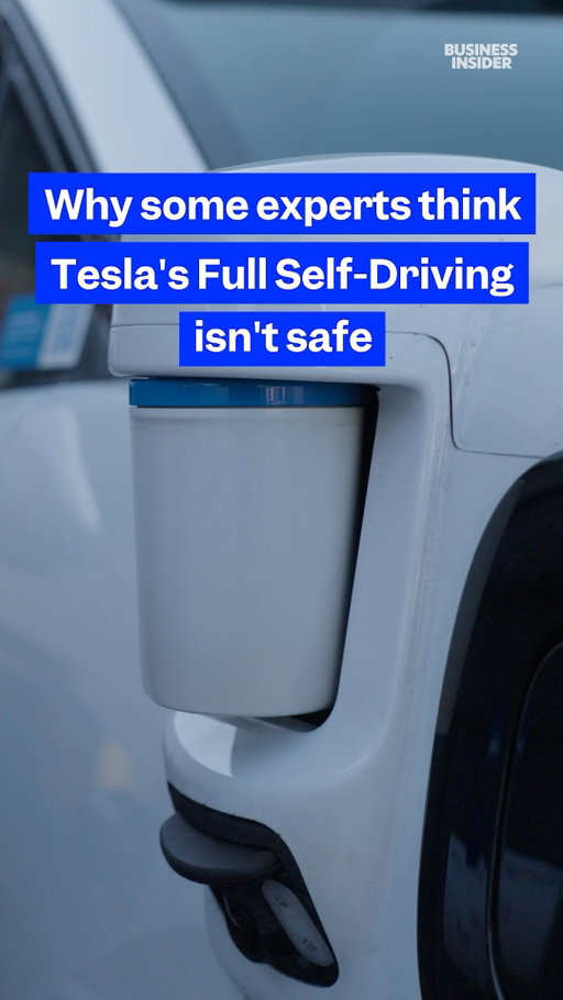 Here's why some #experts think Tesla's Full Self-Driving isn't safe. #Tesla #FSD #selfdriving #cars #luxury 

Watch the full video about why self-driving cars are almost impossible at the link in our bio.