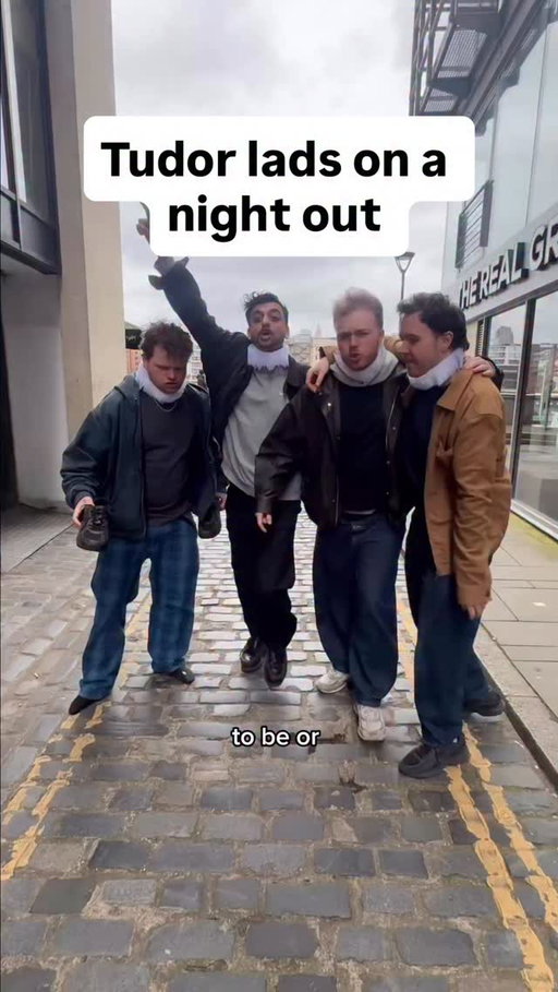 Tag a mate who’d be feeling ruff the next day 🍻. Featuring @jakebhardwajtv  @tiernancomedian @_ednight 🎥by @atr_superfan  #sketchcomedy #ukcomedy #tudor #history #nightout