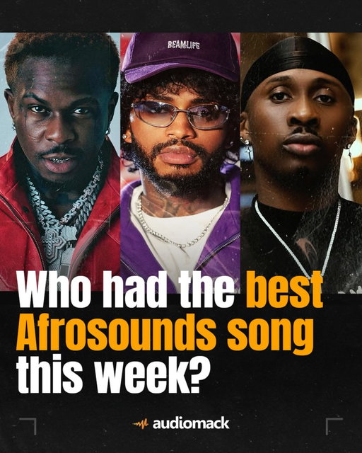 Here are 10 songs we’ve been running on repeat this week. 

🔸 Diamond Platnumz x Jux – “Joy”
🔸 Didi B x Zlatan x Chley – “Je M’appelle”
🔸 Korede Bello – “High Me”
🔸 Skyface SDW – “Voodoo”
🔸 Iam.Jarrah – “Bi Dou Yoyou”
🔸 Lucid – “Forever”
🔸 Shaiboy x Oxlade – “Show Me”
🔸 Oladapo – “Especially You”
🔸 Poptain – “ZyakaBalancer”
🔸 TitoM x Yuppe x Officixl Rsa x Beekay x Kaypee x SdoDiroba x Krispy K x Jeep Jack – “Yummy Yuppe”

Full playlist is live.

What’s on repeat for you? 👇🏿