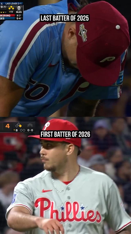 The baseball Gods are testing Orion Kerkering #phillies