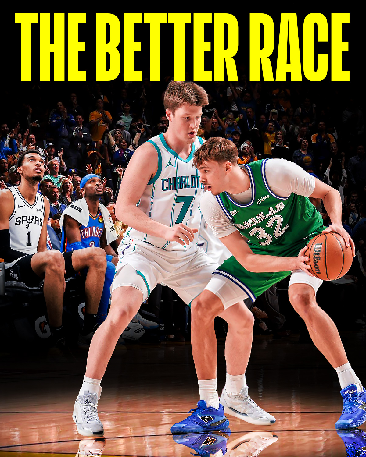 Forget the MVP race this season.

Shai Gilgeous-Alexander. Nikola Jokić. Victor Wembanyama.

Give it to whoever.

Because the real race? It's happening right here.

Kon Knueppel vs Cooper Flagg.
ROTY.

Both breaking records.
Both looking more NBA-ready than everyone else in their class.
Both with legit cases.

Flagg just dropped the youngest 50-piece ever.
Knueppel? Leading everyone in 3PM.

This race feels generational.