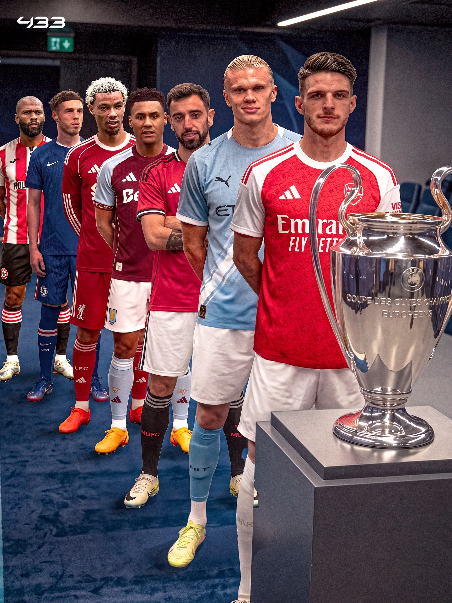 𝟕 𝐏𝐑𝐄𝐌𝐈𝐄𝐑 𝐋𝐄𝐀𝐆𝐔𝐄 𝐓𝐄𝐀𝐌𝐒 𝐈𝐍 𝐔𝐂𝐋❓🤯

England are 𝙂𝙐𝘼𝙍𝘼𝙉𝙏𝙀𝙀𝘿 5 Champions League spots next season, but it could even become 7 👀

How? If Liverpool win the Champions League and finish 5th or 6th, and if Aston Villa win the Europa League and finish 5th or 6th 😮