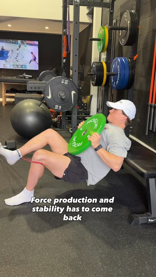 ACL rehab isn’t just about doing exercises.

It’s about rebuilding control under load.
Restoring single-leg strength.
Owning positions.
And progressing toward return to sport with purpose.

Pain going down is only the beginning.
Looking good in the gym is not enough.
The goal is to build a knee that can handle the demands of sport again.

That means better mechanics.
Better force absorption.
Better control.
Better confidence.

Return to sport is earned.

Comment ACL if you want the return-to-sport checklist.