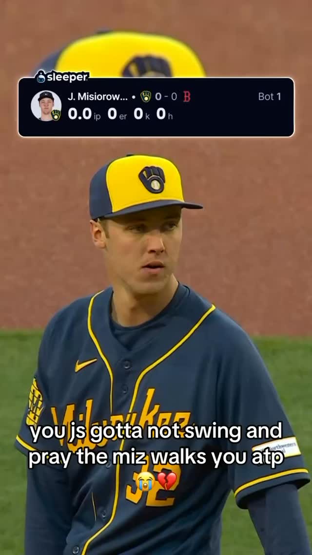 Red Sox found the strat on Jacob Misiorowski at the end 😭