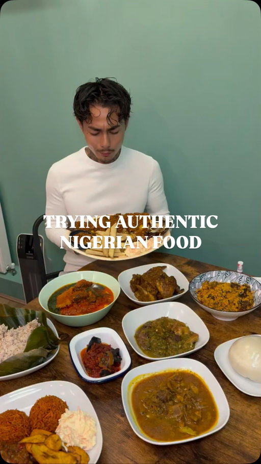 I’ve never had such authentic Nigerian food before #london #nigerian #food #review
