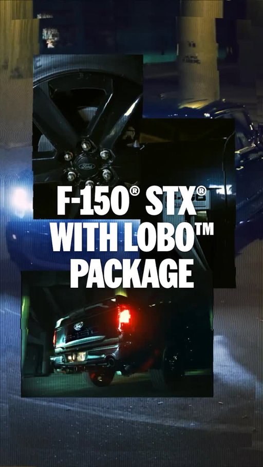 F-150® STX® with Lobo™ Package – street cred, factory fresh.
 
#FordCanada #F150Lobo
