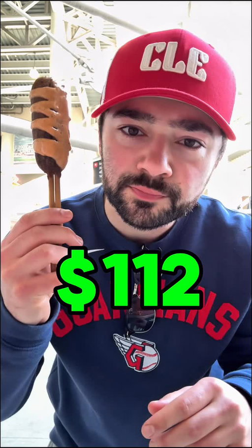 The Cleveland Guardians have ELITE new food 😋 #TickPickPartner #mlb #baseball #cleveland #clevelandguardians 
Progressive Field
Jose Ramirez
Chase DeLauter