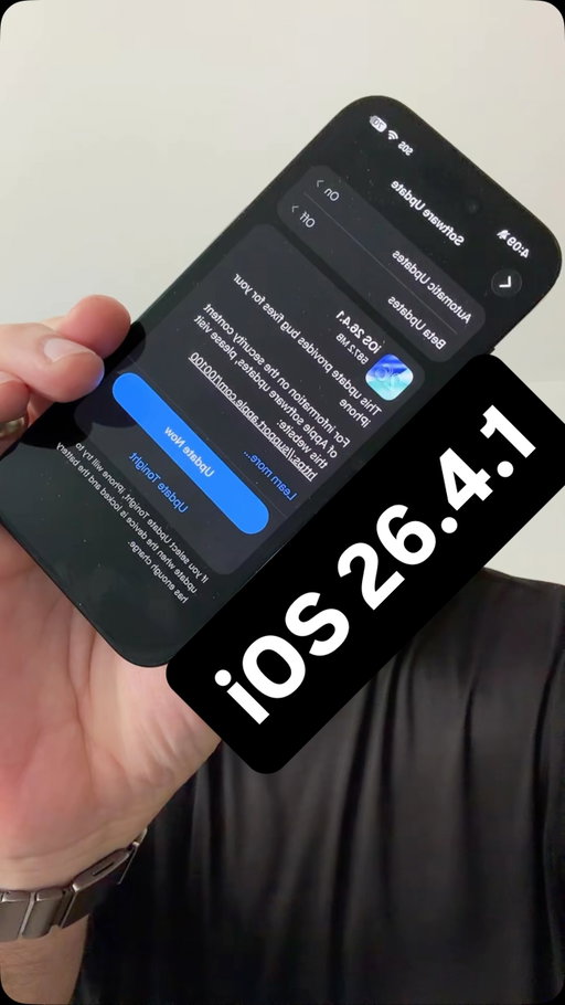 iOS 26.4.1 is here for everyone and released to the public. Full video later on the #zollotech YouTube channel.  #ios2641 #apple #iphone